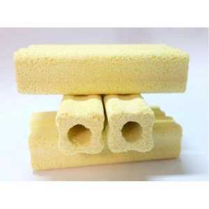 vật liệu lọc sứ thanh vàng 9×3