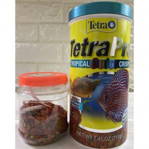thức ăn cá dĩa tetra pro 210g